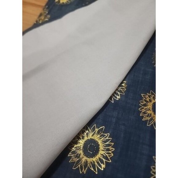 Celestial Tommy Bahama New Large Napkins Or Placemats Set of 6 Blue And Gold - Picture 3 of 6